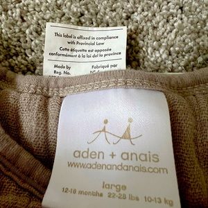 Aden and Anais Sleepbag/sleepsack